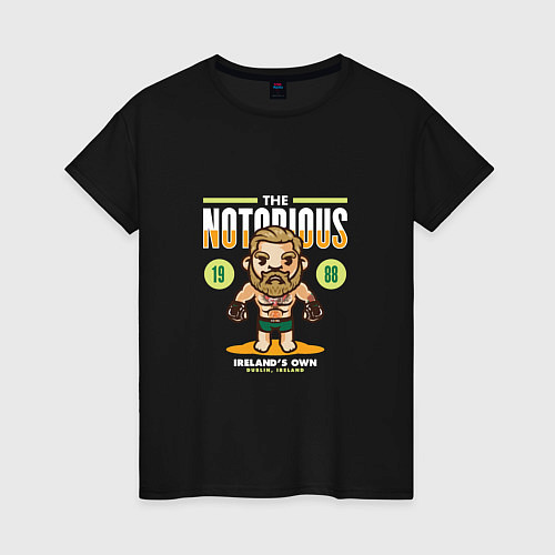 Женская футболка The Notorious 1988 / Черный – фото 1