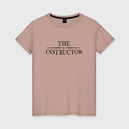 Женская футболка Instructor / Пыльно-розовый – фото 1