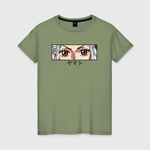 Женская футболка Виви Нефертари / Авокадо – фото 1