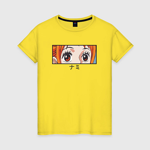 Женская футболка Нами / Желтый – фото 1