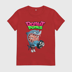 Футболка хлопковая женская Немо, цвет: красный