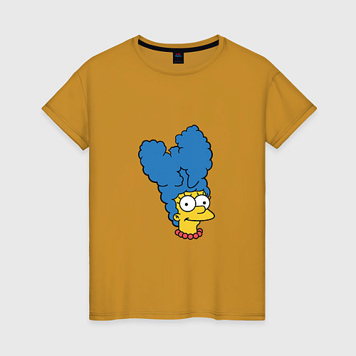 Женская футболка Marge Wu-Tang / Горчичный – фото 1