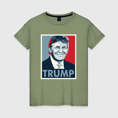 Женская футболка Trump / Авокадо – фото 1