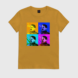 Женская футболка Color Stalin