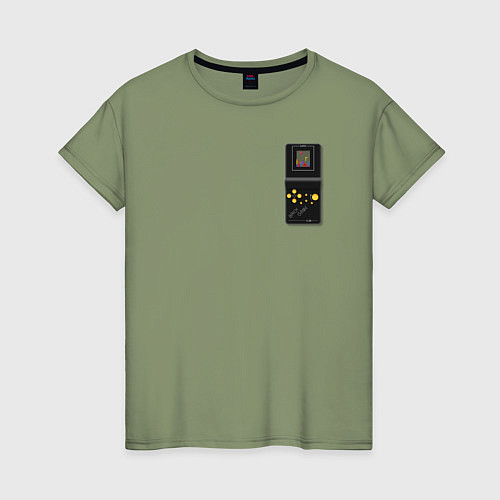 Женская футболка Просто тетрис / Авокадо – фото 1