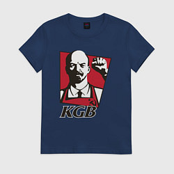 Женская футболка KGB Lenin
