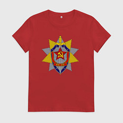 Женская футболка ВЧК КГБ