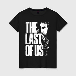 Футболка хлопковая женская The last of us game, цвет: черный