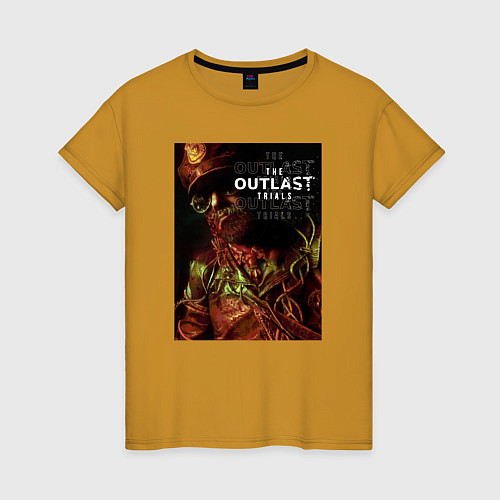 Женская футболка The Outlast Trials Лиланд Койл / Горчичный – фото 1