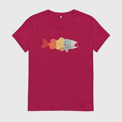 Женская футболка Color fish