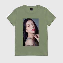 Женская футболка Kim Jisoo