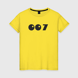 Женская футболка Number 007