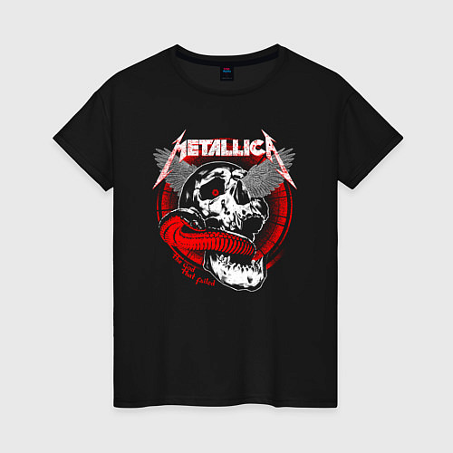 Женская футболка Metallica The God that failed / Черный – фото 1