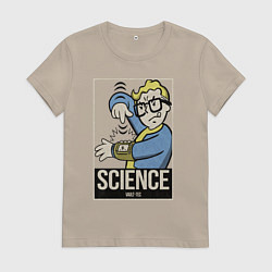 Женская футболка Vault science