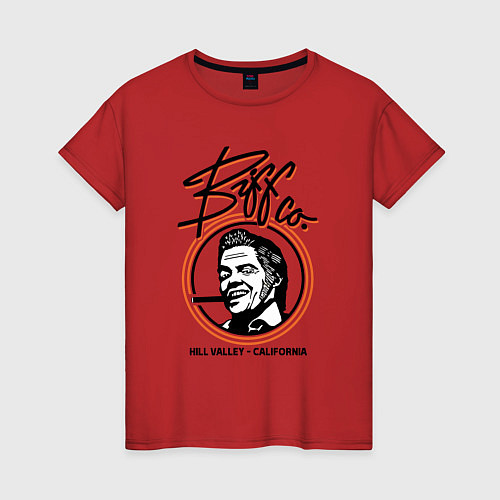 Женская футболка Бифф / Красный – фото 1