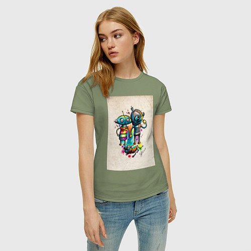 Женская футболка Machinarium / Авокадо – фото 3