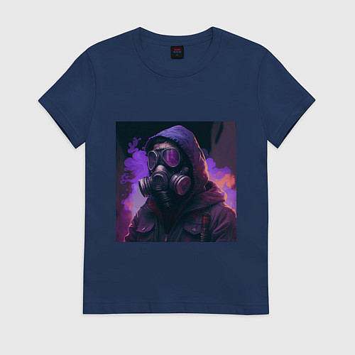 Женская футболка Апокалипсис / Тёмно-синий – фото 1