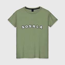 Женская футболка Sosala