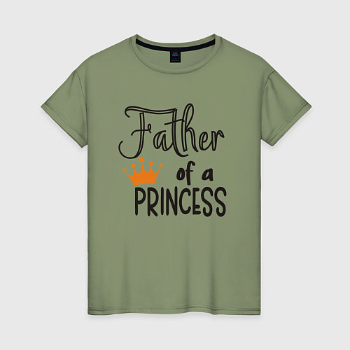 Женская футболка Отец принцессы / Авокадо – фото 1