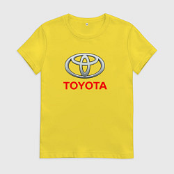 Женская футболка Toyota sport auto brend