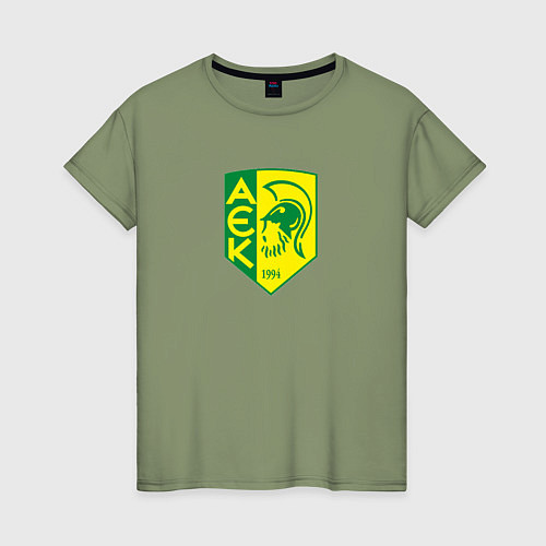 Женская футболка Аek ларнака / Авокадо – фото 1