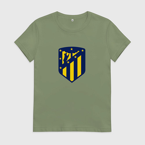 Женская футболка Атлетико М / Авокадо – фото 1