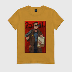 Женская футболка Postal - petition