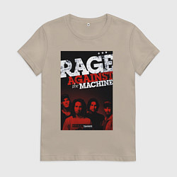 Женская футболка RATM - all group