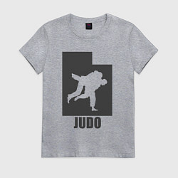 Женская футболка Дзюдоисты