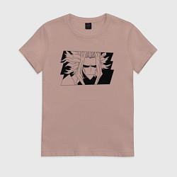 Женская футболка Всемогущий моя геройская академия