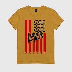 Женская футболка Slayer Flag