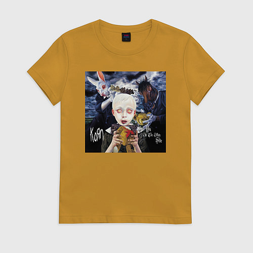 Женская футболка Korn - See You on the Other Side / Горчичный – фото 1