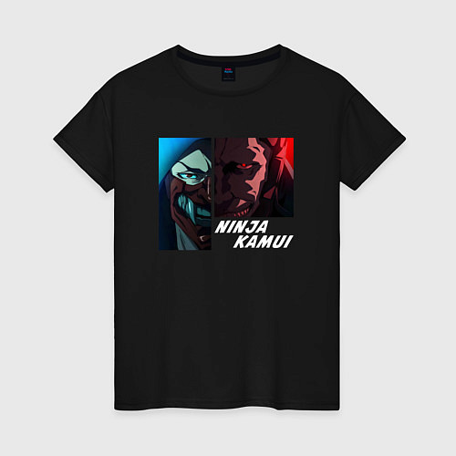 Женская футболка Ninja Kamui / Черный – фото 1