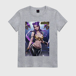 Женская футболка Akali Kda League Of Legends