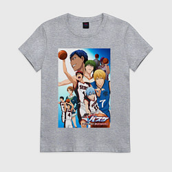 Женская футболка Баскетбол Куроко