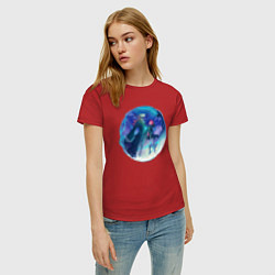 Футболка хлопковая женская Невеста чародея Элиас Эйнсворт, цвет: красный — фото 2