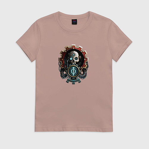 Женская футболка Адептус Warhammer / Пыльно-розовый – фото 1