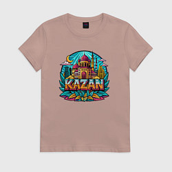 Женская футболка Город Казань
