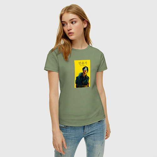 Женская футболка Suge с повязкой / Авокадо – фото 3
