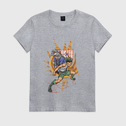 Женская футболка Hunter x Hunter Гон Питоу