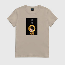 Женская футболка Техен луна