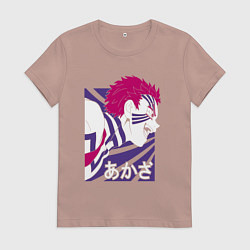 Женская футболка Клинок рассекающий демонов Акадза