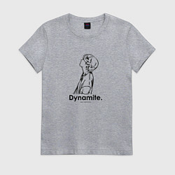 Женская футболка BTS Dynamite Kim Taehyung