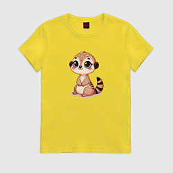 Женская футболка Милый сурикат