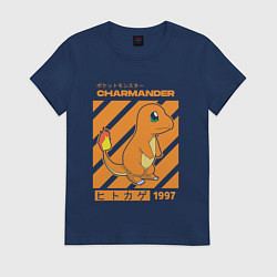 Женская футболка Покемоны Чармандер Charmander