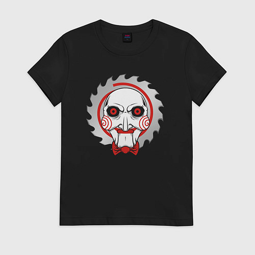 Женская футболка Billy the Puppet / Черный – фото 1