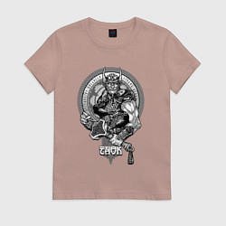 Женская футболка Victory or Valhalla