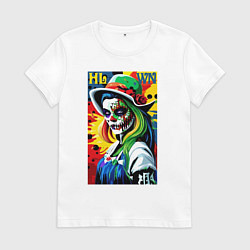 Женская футболка Girl witch - pop art