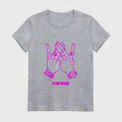 Женская футболка Got7 team wang