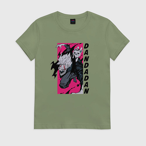 Женская футболка Дандадан / Авокадо – фото 1